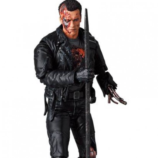 Terminator 2 MAFEX Action Figure T-800 Battle Damage Ver. 16 cm