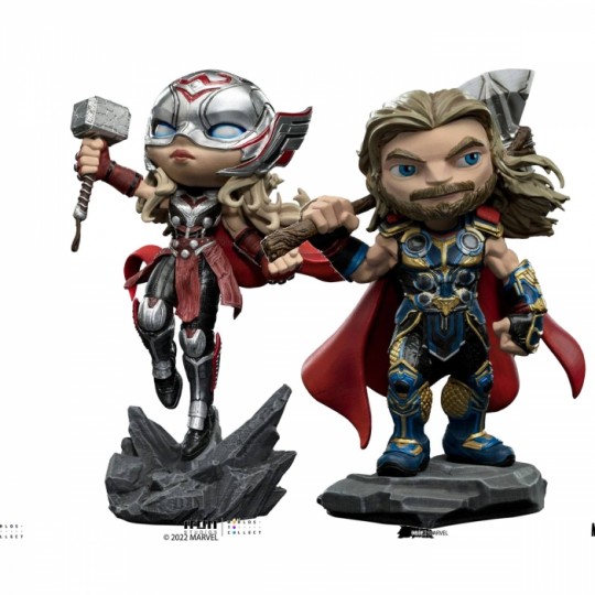 Thor: Love and Thunder Mini Co. PVC Figure Mighty Thor Jane Foster / Thor 16-15 cm