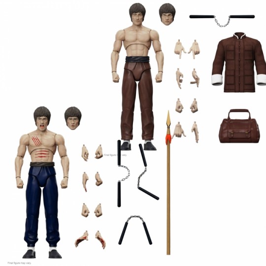 Bruce Lee Ultimates Action Figure Bruce The Contender / Bruce The Fighter 18 cm