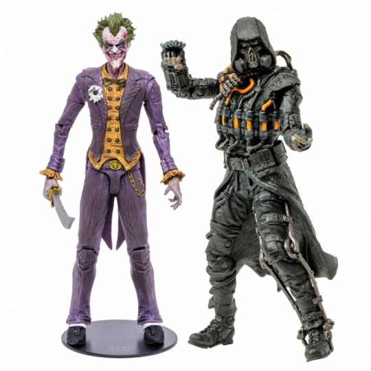 DC Gaming Action Figure Batman: Arkham City-Knight The Joker / Scarecrow 18 cm