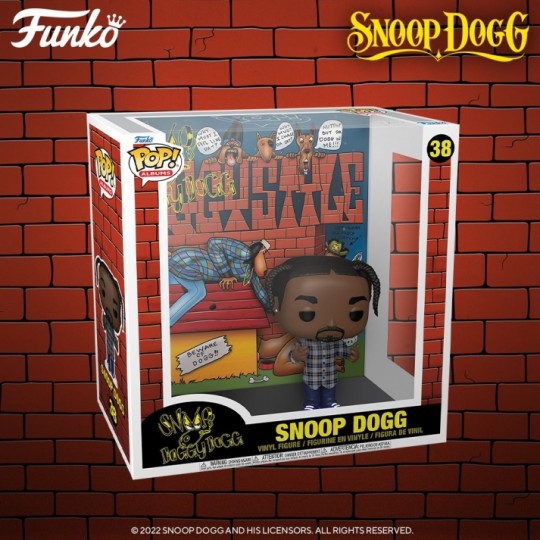 Snoop Dogg POP! Albums Vinyl Figure Snoop Dogg Doggystyle 9 cm