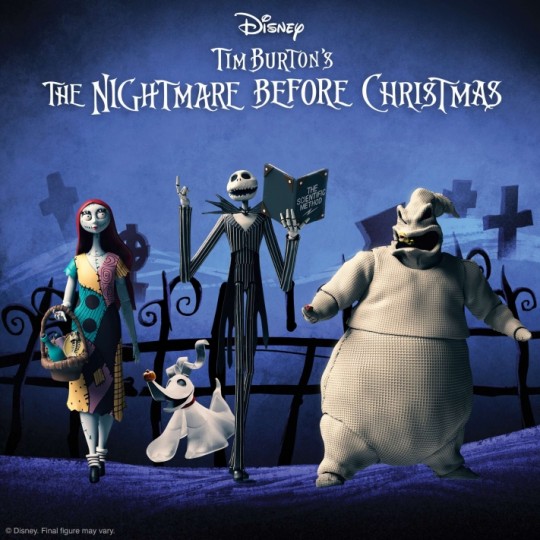 Nightmare Before Christmas Disney Ultimates Action Figure Sally / Jack / Oogie Boogie 18 cm
