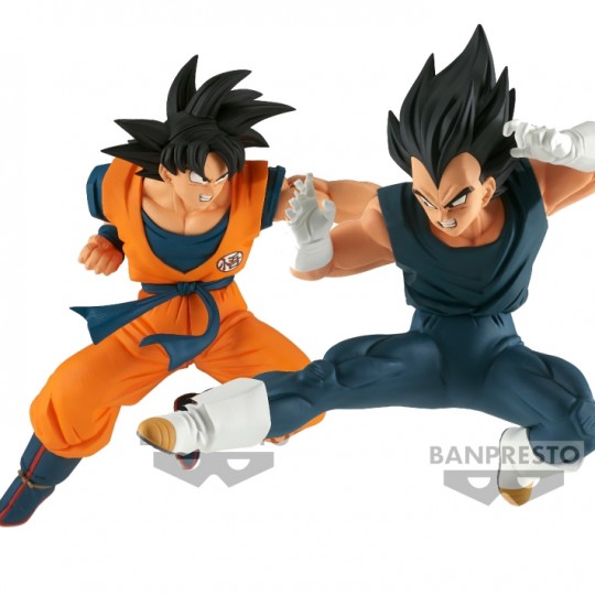Dragon Ball Super: Super Hero Match Makers PVC Statue Goku / Vegeta 14 cm