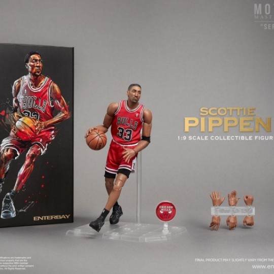 NBA Collection Motion Masterpiece Action Figure 1/9 Scottie Pippen 23 cm