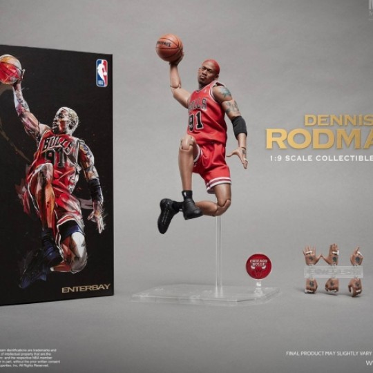 NBA Collection Motion Masterpiece Action Figure 1/9 Dennis Rodman 23 cm