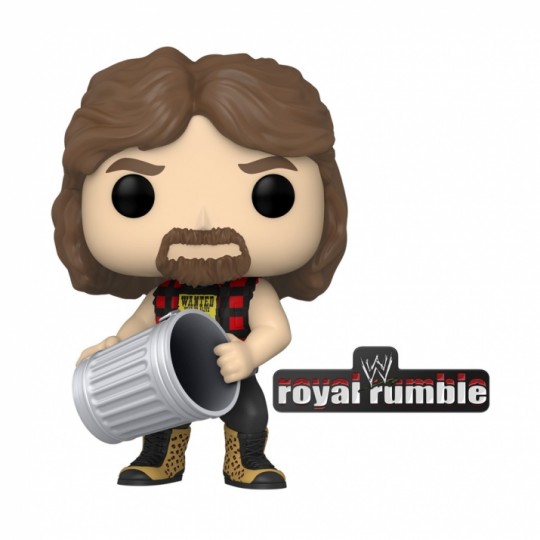 Pop! and Pin: WWE - Cactus Jack with Trash Can