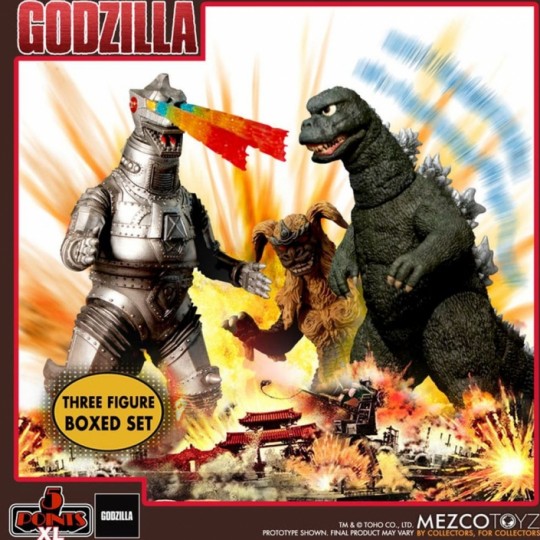 Godzilla vs. Mechagodzilla 5 Points XL Action Figures Deluxe Box Set