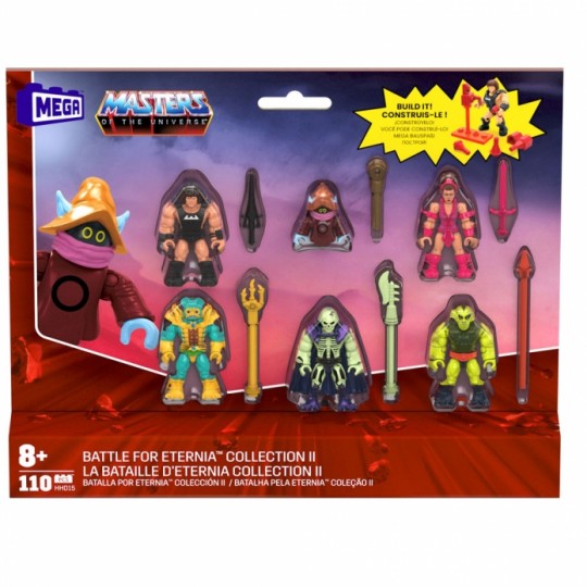 Masters of the Universe Mega Construx Construction Set Battle for Eternia Collection II