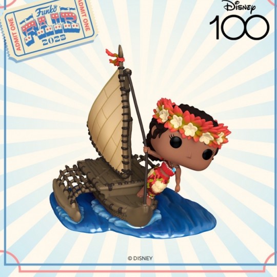 Disney's 100th Anniversary POP! Rides Super Deluxe Vinyl Figure Moana (Finale) 15 cm