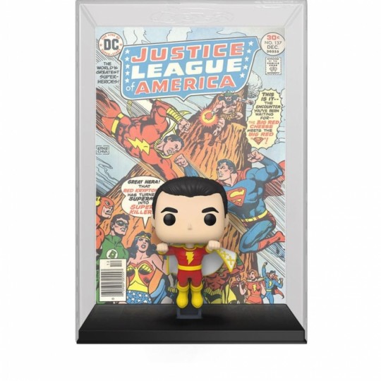 DC Comics POP! Comic Cover Vinyl Figure Shazam 9 cm