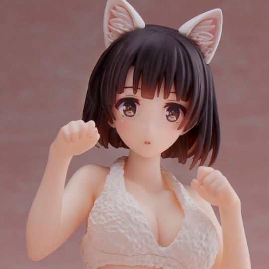 Saekano: How to Raise a Boring Girlfriend PVC Statue Megumi Kato Cat Roomwear Ver