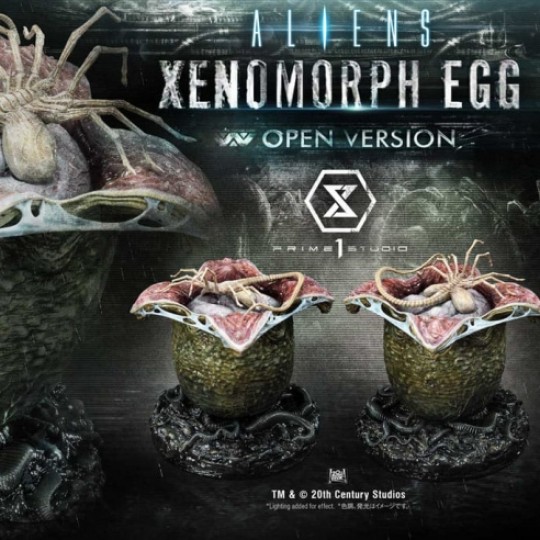 Aliens Premium Masterline Series Statue Xenomorph Egg Open Version Alien Comics 28 cm