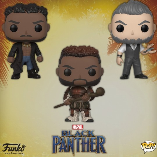 Black Panther Movie POP! Marvel Vinyl Figure Bobble-Head  9 cm