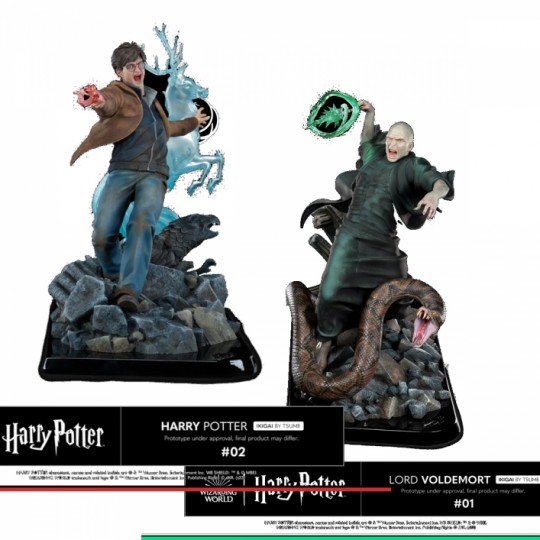 Harry Potter 1/6 Ikigai Statue Harry Potter / Lord Voldemort 30-32 cm