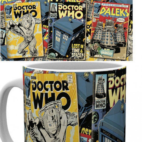 Doctor Who Mug Comics