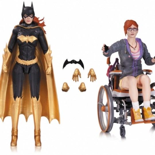 Batman Arkham Knight Action Figure 2-Pack Batgirl & Oracle 17 cm
