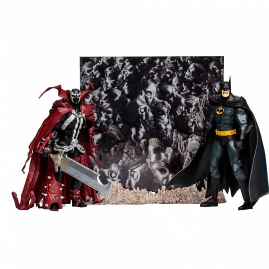 DC Collector Action Figure Pack of 2 Batman & Spawn 18 cm