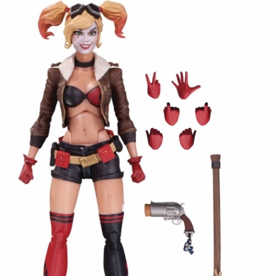 DC Bombshells Action Figure Harley Quinn 17 cm