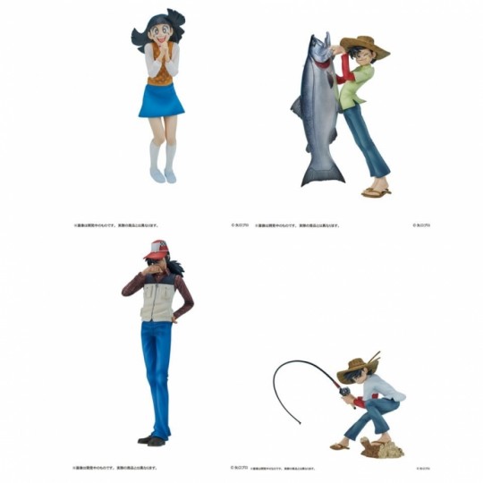 Fisherman Sanpei / Sampei Mini Figures Display Set 10-18 cm