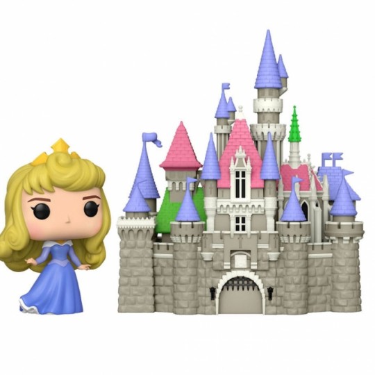 Disney: Ultimate Princess POP! Town Vinyl Figure Aurora & Castle Sleeping Beauty 9 cm