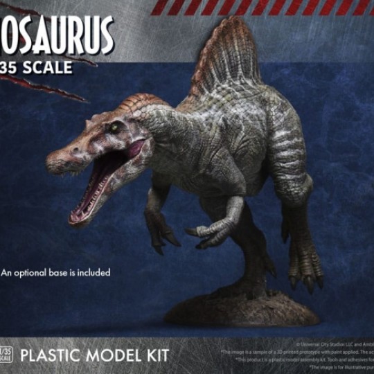 Jurassic Park III Plastic Model Kit 1/35 Spinosaurus 41 cm