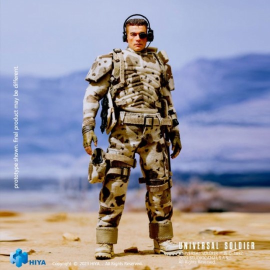 Universal Soldier Exquisite Super Series Actionfigur 1/12 Luc Deveraux 16 cm