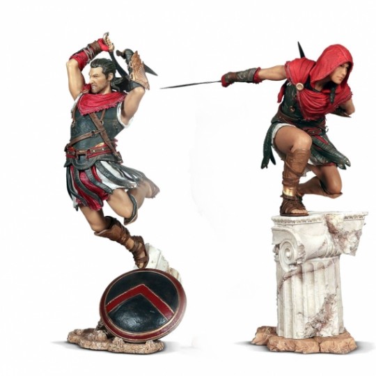 Assassin's Creed Odyssey PVC Statue Alexios / Kassandra 32 / 29 cm