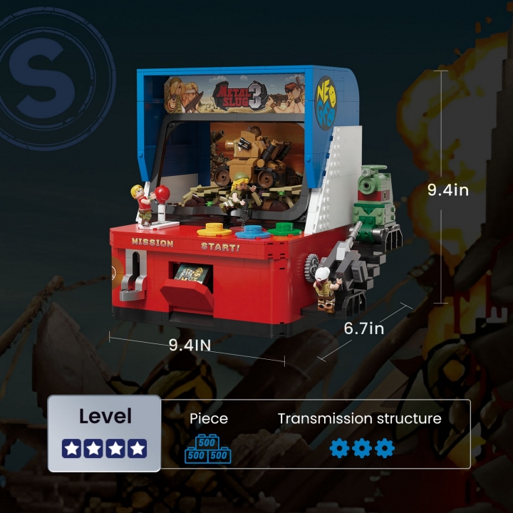 Metal Slug 3: Neogeo Arcade Building Blocks