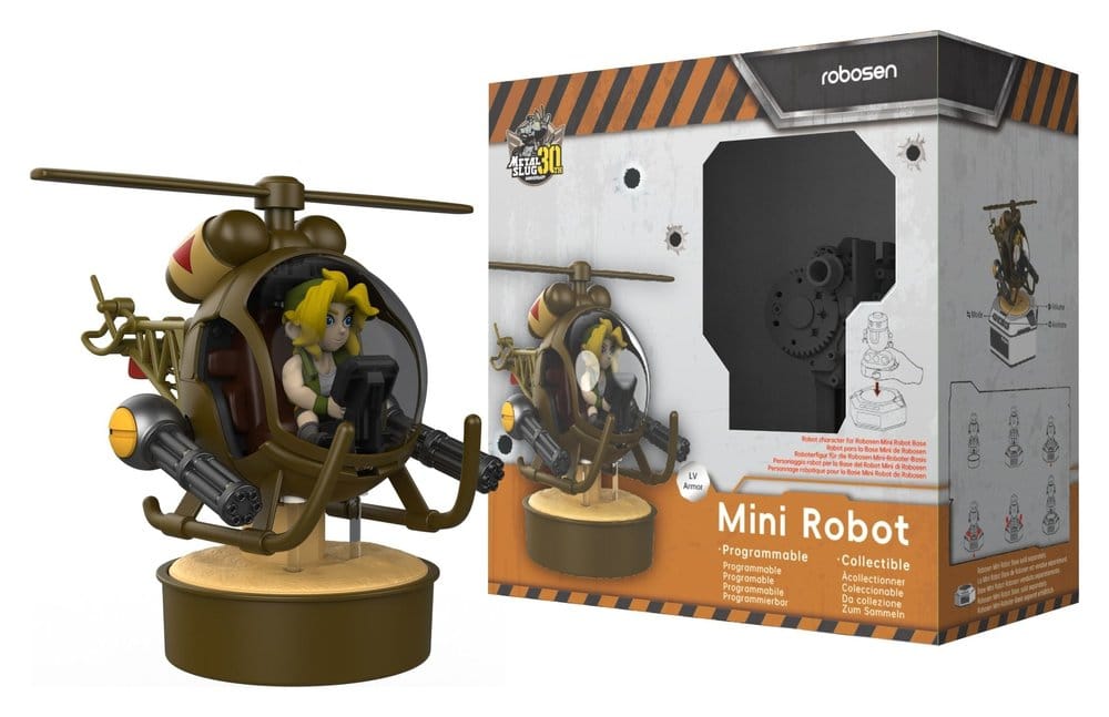 SNK Interactive Robot Metal Slug Series Slug Mariner / LV Armor /  Slug Armor / Slug Copter 12 cm