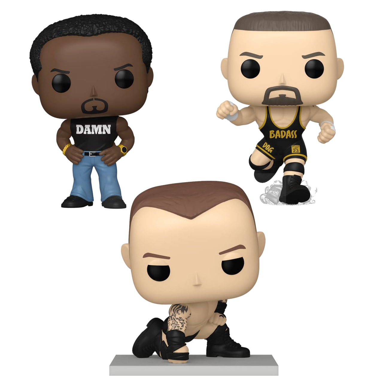 WWE POP! Vinyl Figure Bron Breakker / Randy Orton / Ron Simmons 9 cm