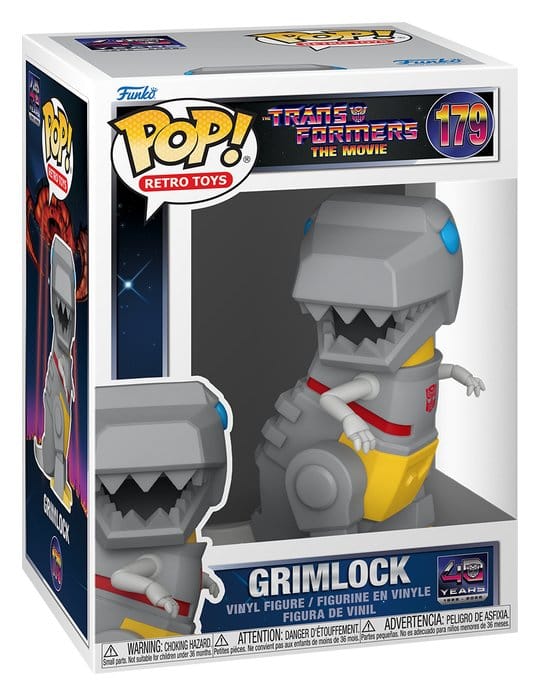 Transformers POP! Retro Toys Vinyl Figure Grimlock / Otimus Prime / Mirage / Prowl / Wheeljack 9 cm