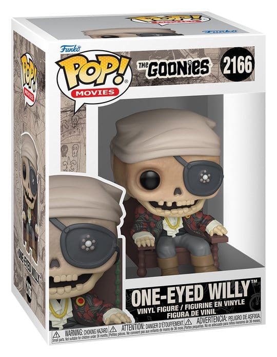 The Goonies POP! Movies Vinyl Figure Data / Chunk / Mikey / One Eyed Willy /Mama Fratelli 9 cm