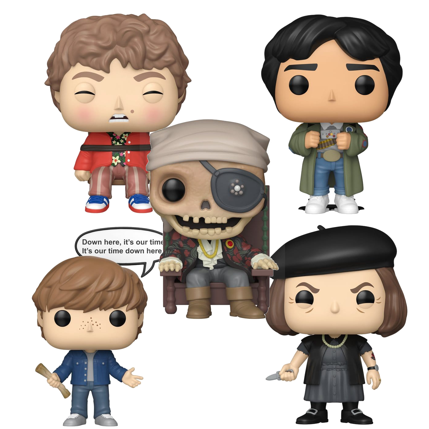 The Goonies POP! Movies Vinyl Figure Data / Chunk / Mikey / One Eyed Willy /Mama Fratelli 9 cm