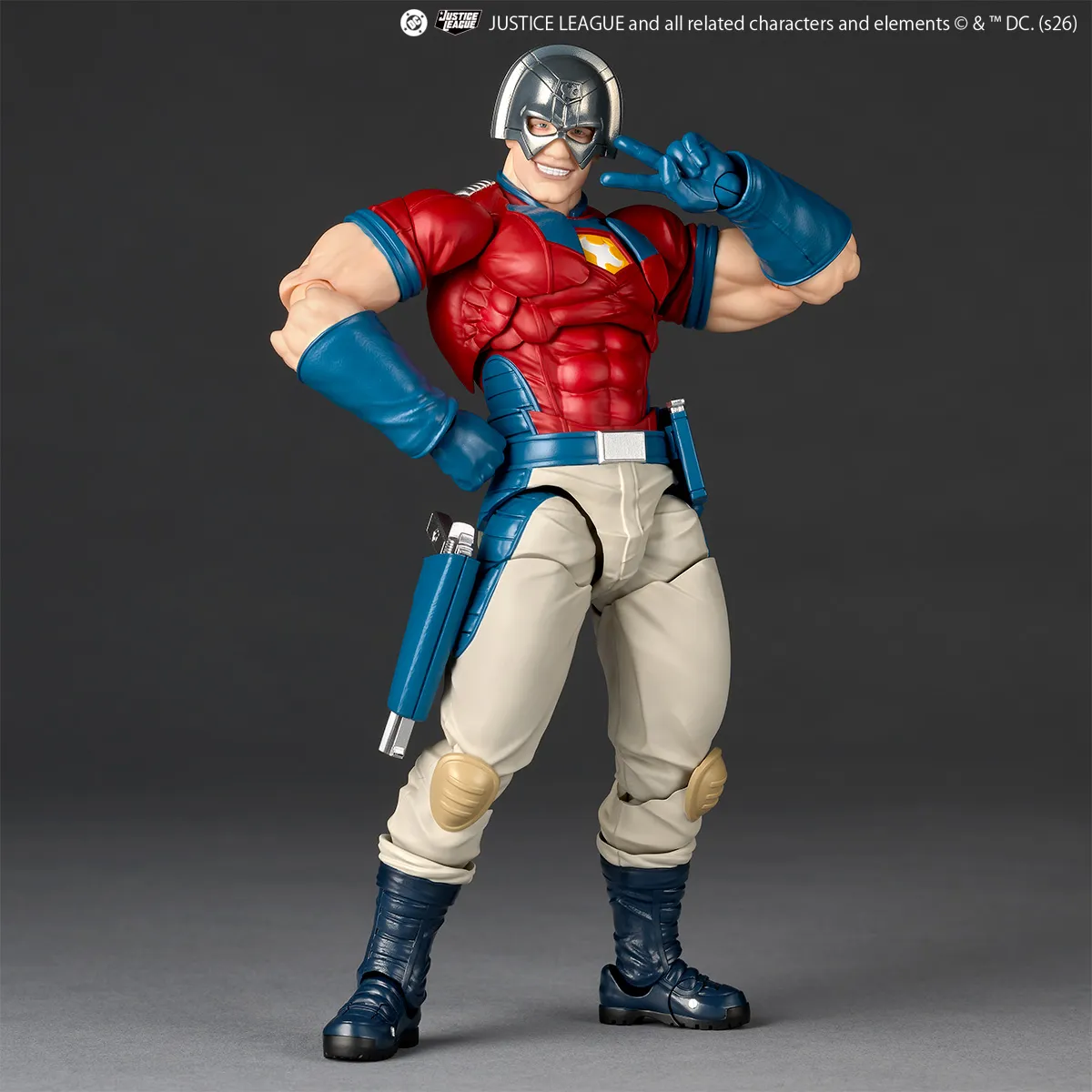 Revoltech Amazing Yamaguchi Dc Peacemaker Action Figure 17 cm