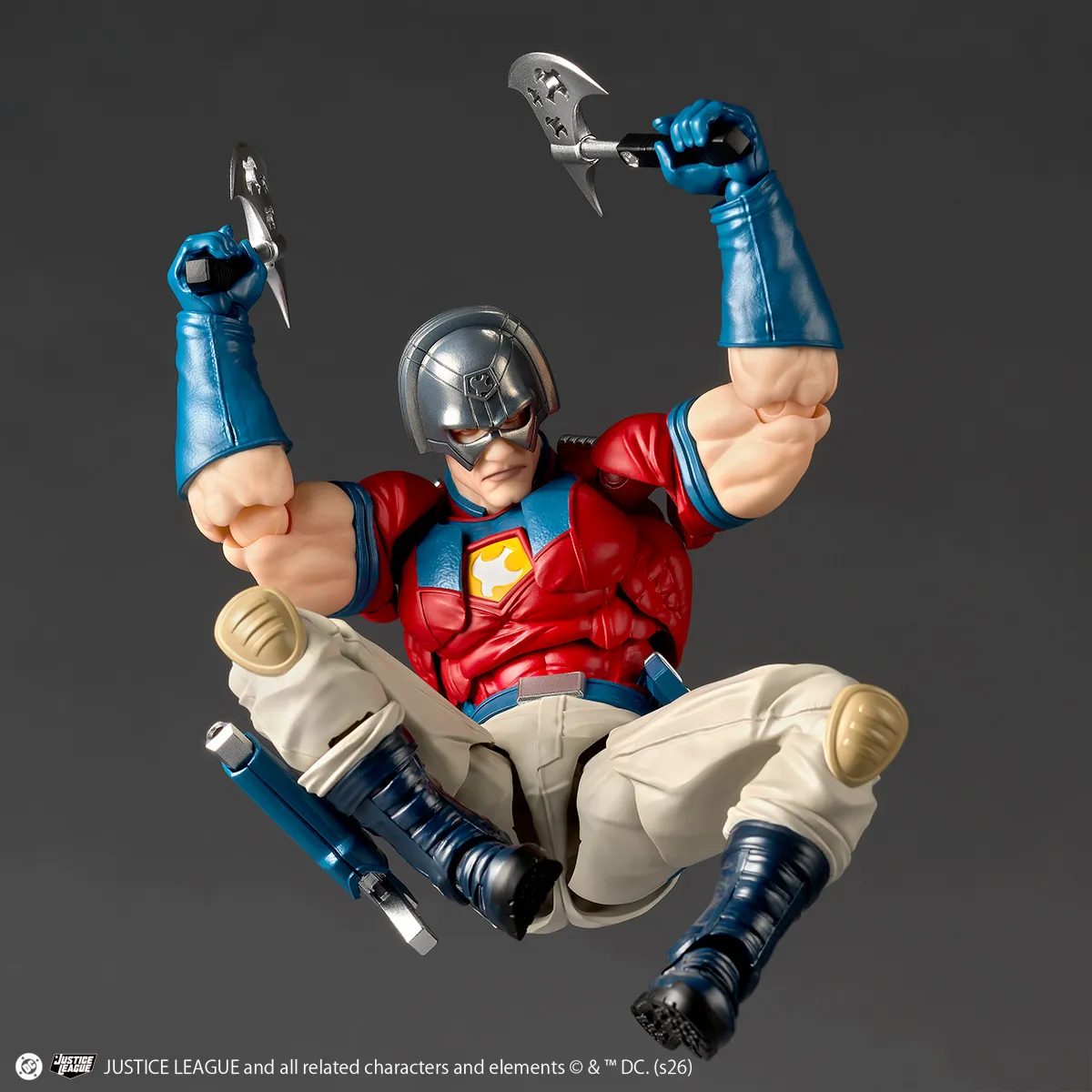 Revoltech Amazing Yamaguchi Dc Peacemaker Action Figure 17 cm