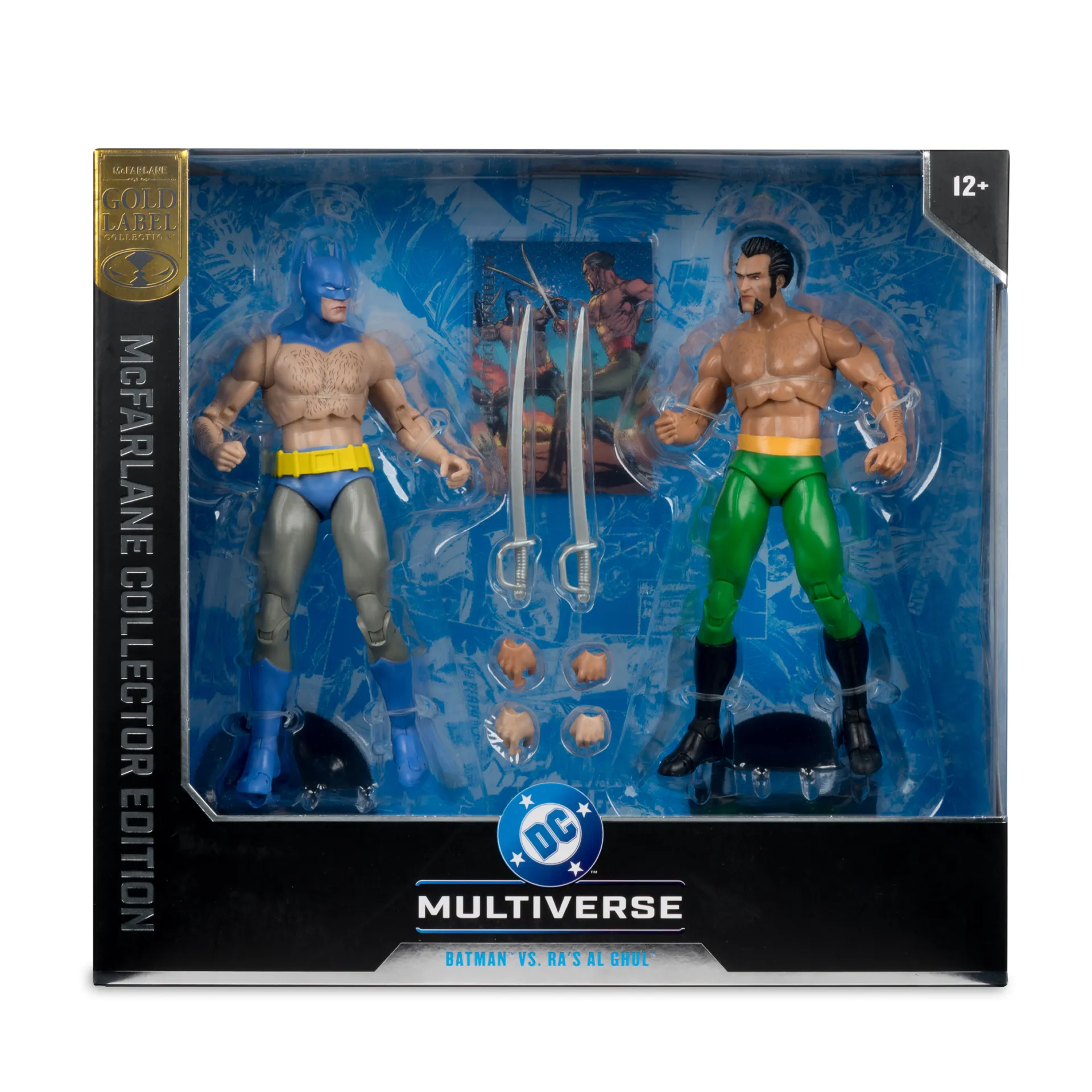 Dc Mcfarlane Coll Ed Batman Vs Ras Al Ghul 2pack Action Figure 17 cm