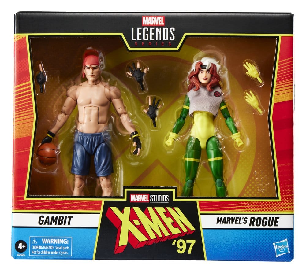 X-Men '97 Marvel Legends Action Figure 2-Pack Gambit & Marvel's Rogue 15 cm