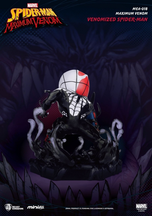 Marvel Maximum Venom Collection Mini Egg Attack Figure 9 cm