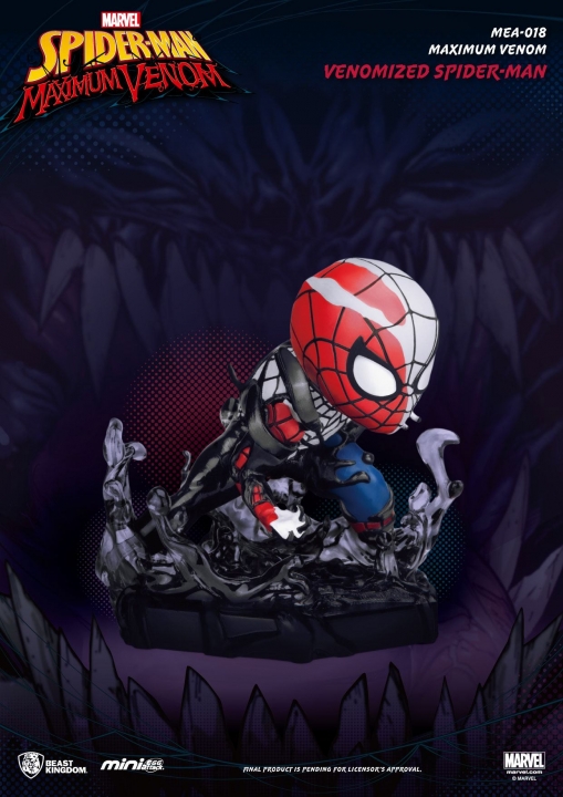 Marvel Maximum Venom Collection Mini Egg Attack Figure 9 cm