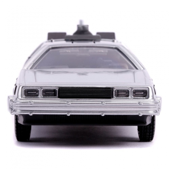 Back to the Future II Hollywood Rides Diecast Model 1/32 DeLorean Time Machine 13 cm