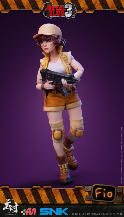 Metal Slug 3 Action Figure 1/12 Fiolina Germi Tunshi Studio SNK TS-006
