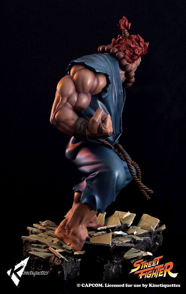 Street Fighter Diorama Akuma Raging Demon 45 cm