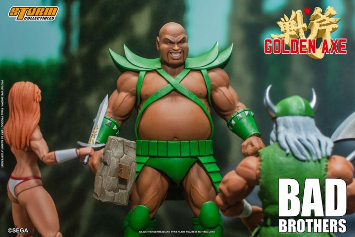 Golden Axe Action Figure 1/12 Bad Brothers 18 cm