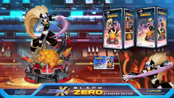 Mega Man X Statue Zero / Black Zero 43 cm