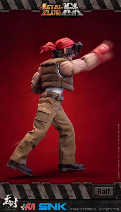 Metal Slug XXX Tunshi Studio Action Figure 1/12 Ralf Jones / Clark Still SNK TS-010 / TS-009