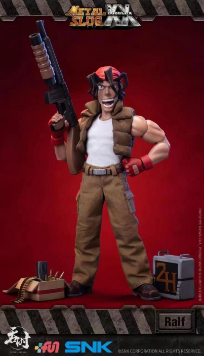 Metal Slug XXX Tunshi Studio Action Figure 1/12 Ralf Jones / Clark Still SNK TS-010 / TS-009