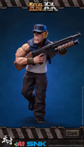 Metal Slug XXX Tunshi Studio Action Figure 1/12 Ralf Jones / Clark Still SNK TS-010 / TS-009
