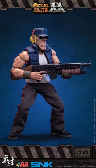 Metal Slug XXX Tunshi Studio Action Figure 1/12 Ralf Jones / Clark Still SNK TS-010 / TS-009