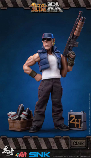 Metal Slug XXX Tunshi Studio Action Figure 1/12 Ralf Jones / Clark Still SNK TS-010 / TS-009