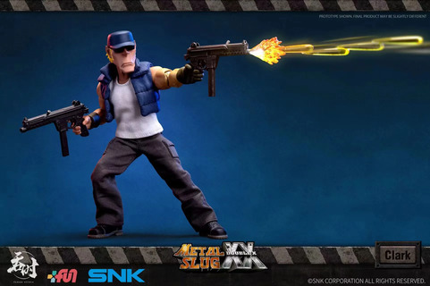 Metal Slug XXX Tunshi Studio Action Figure 1/12 Ralf Jones / Clark Still SNK TS-010 / TS-009
